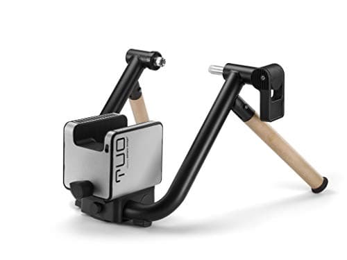 Elite Tuo Interactive Wheel-On Trainer – Compact Smart Trainer with Auto Resistance, ANT+/Bluetooth Connectivity, 10% Slope Simulation, Stylish Home-Friendly Design