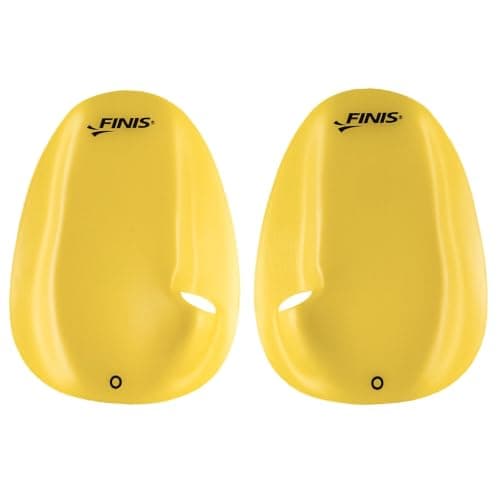 FINIS Agility Floating Swim Paddles - Strapless Design for Stroke Technique - Instant Feedback - Medium