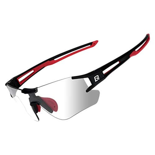 ROCKBROS 22g Photochromic Sports Sunglasses Anti Fog Cycling Sun Glasses