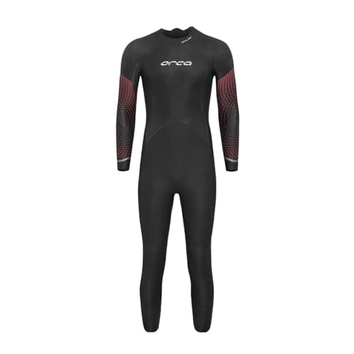 Orca - Men’s Triathlon Full Body Wetsuit - Athlex Float | Full Body Swim Suit Hydrodynamic for Open Water – High Buoyancy Neoprene - Silver Total Size 10