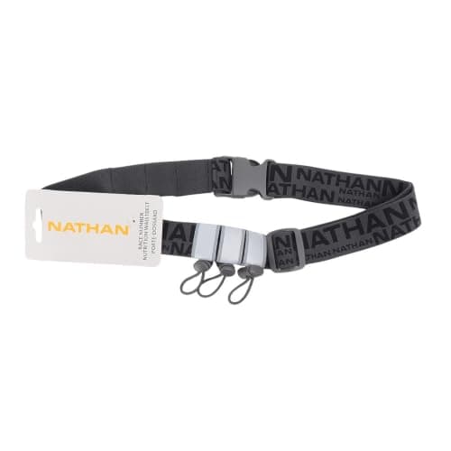 Race Number Nutrition Waistbelt Charcoal/Black
