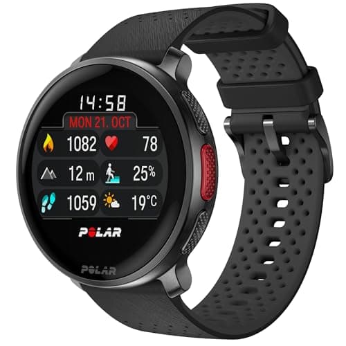 POLAR Sport Watch with GPS, Heart Rate Monitor, and Extended Battery Life, SmartWatch for Men and Women, Offline Maps, Running, Triathlon Watch